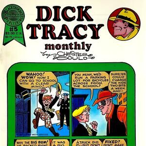 Dick Tracy Monthly #5, 1940 Reprints, SEP 1986, Blackthorne Comics, NM 9.4
